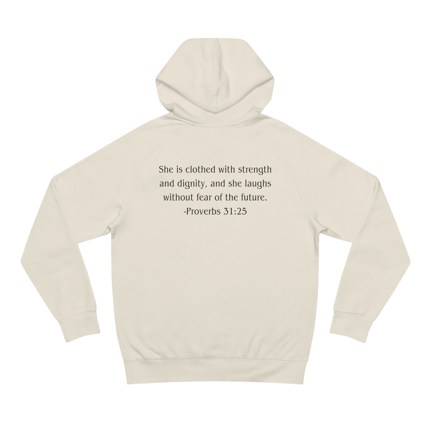 Proverbs 31:25 Heavyweight Hoodie