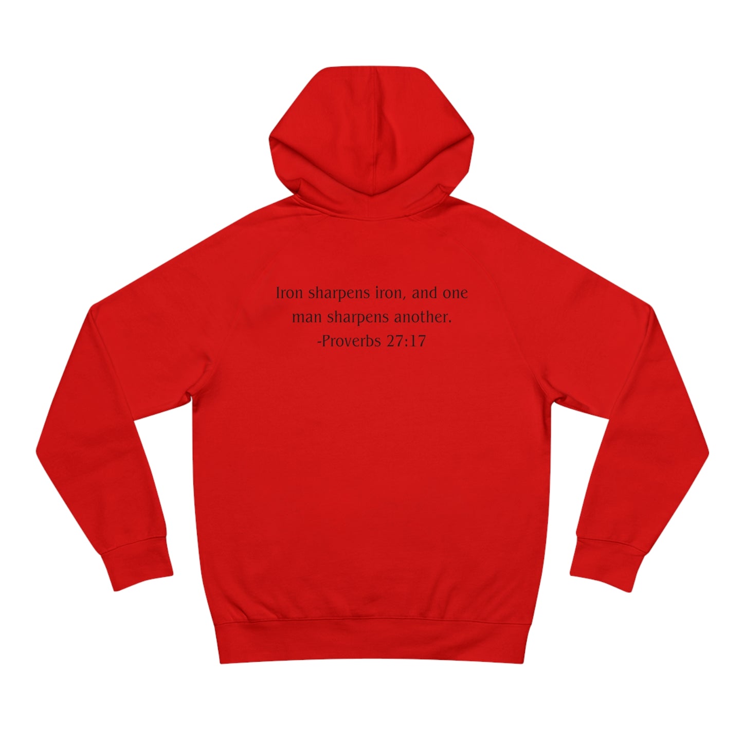 Proverbs 27:17 Heavyweight Hoodie