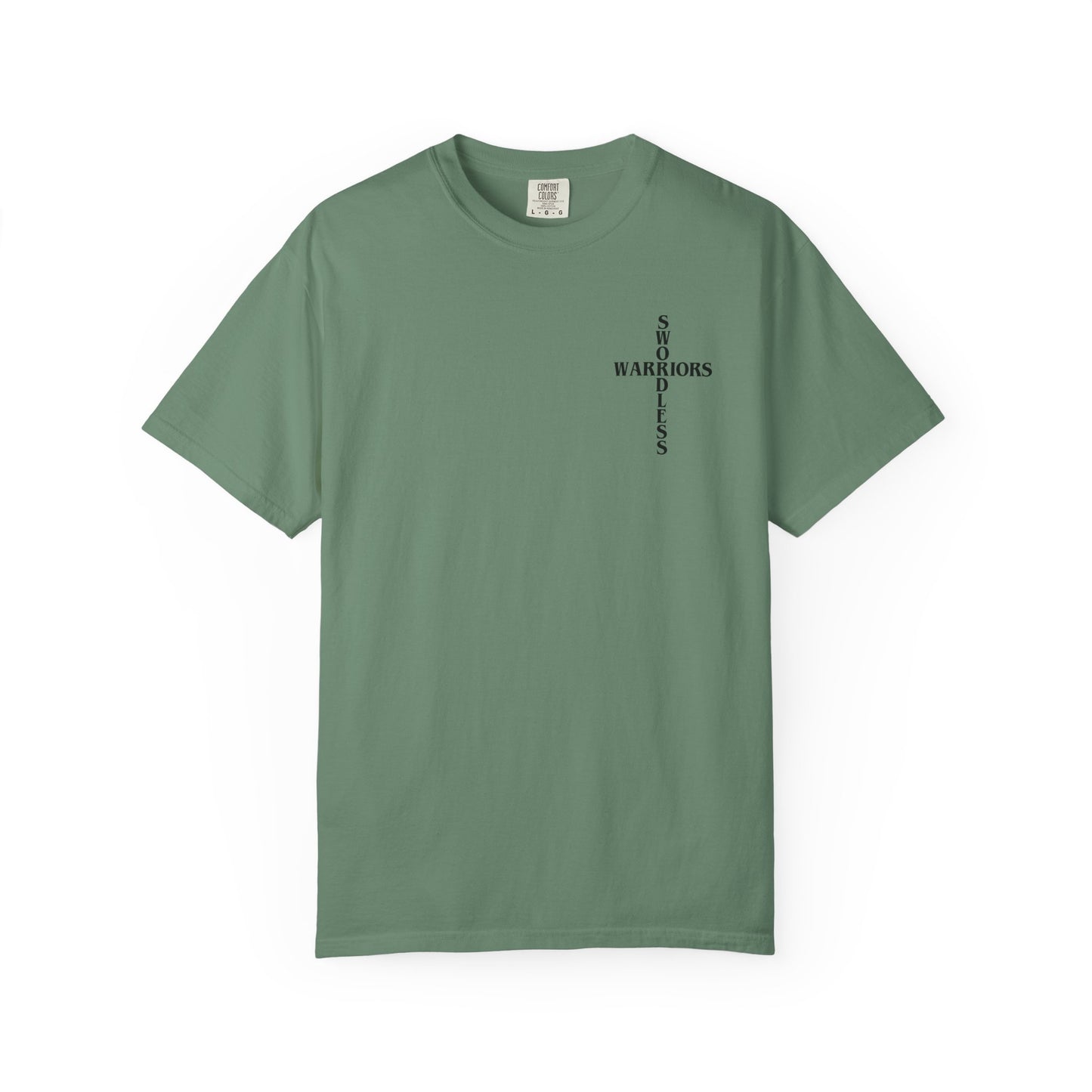 Isaiah 6:8 Black text T-shirt
