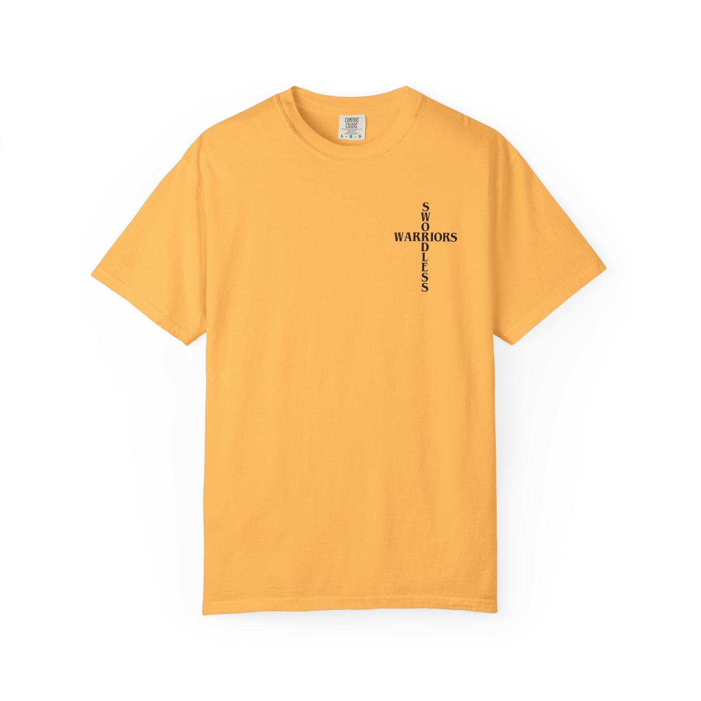 Isaiah 6:8 Black text T-shirt