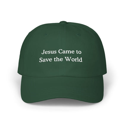 Jesus Came to Save the World hat