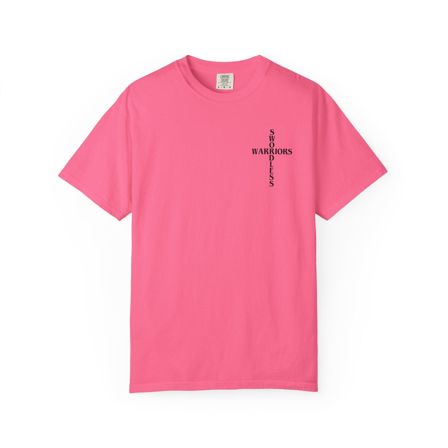 Isaiah 6:8 Black text T-shirt