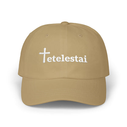 Tetelestai "It is finished"  hat