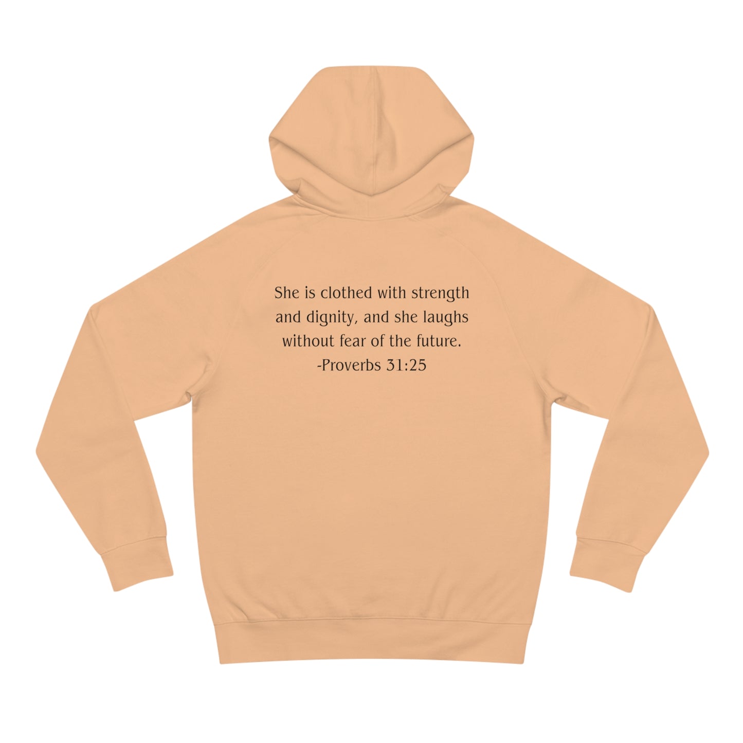 Proverbs 31:25 Heavyweight Hoodie