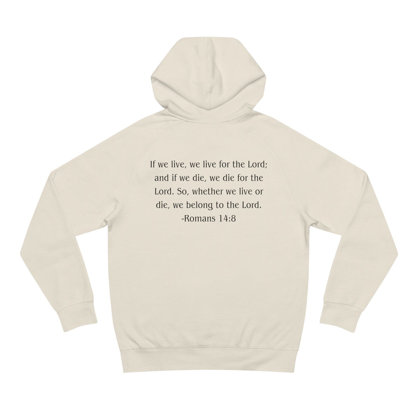 Romans 14:8 Heavyweight Hoodie