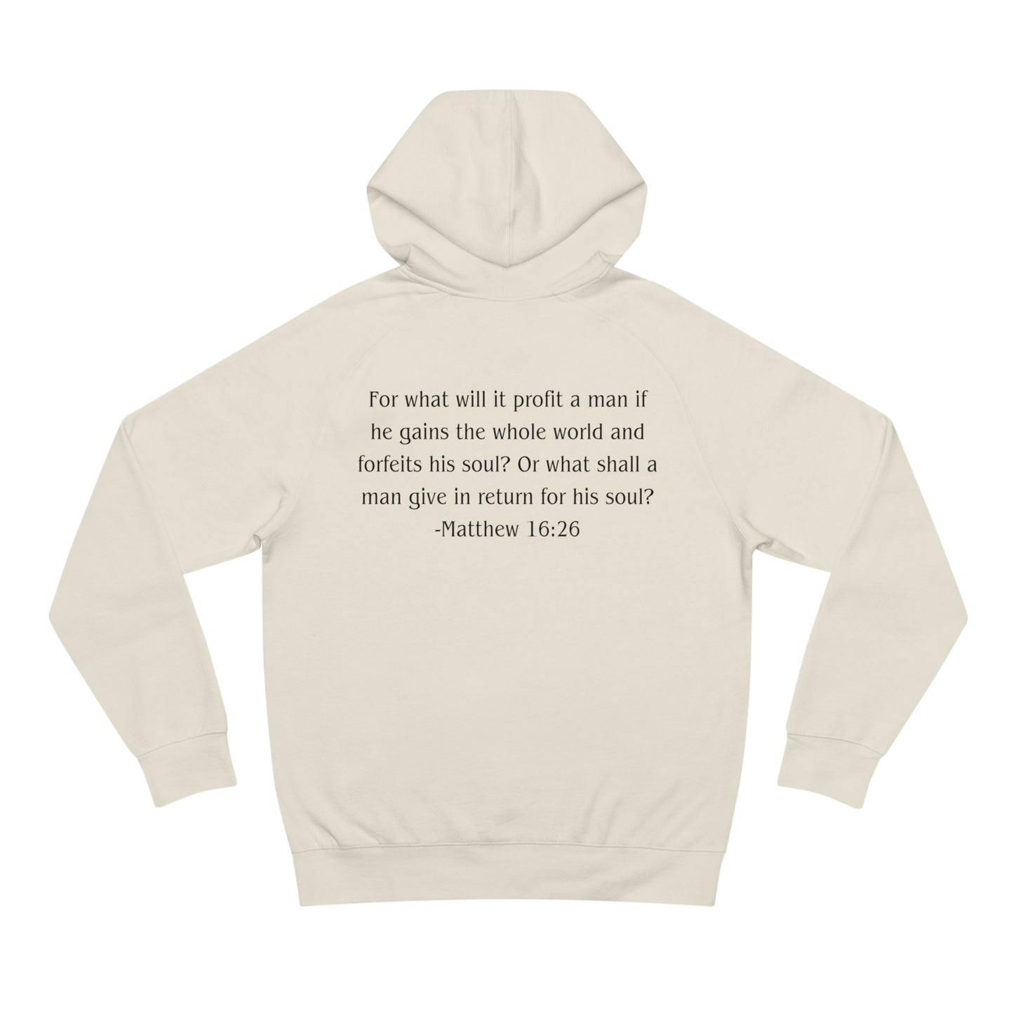 Matthew 16:26 Heavyweight Hoodie