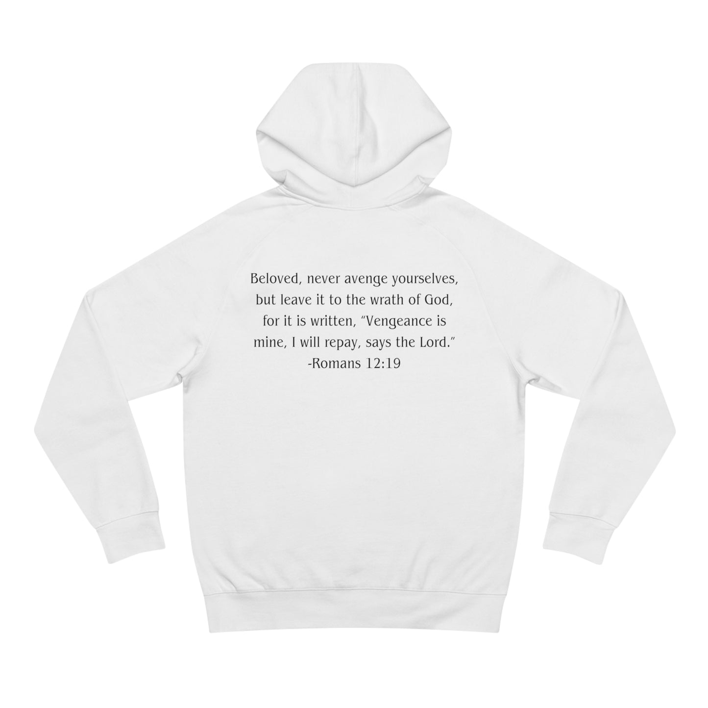 Romans 12:19 Heavyweight Hoodie