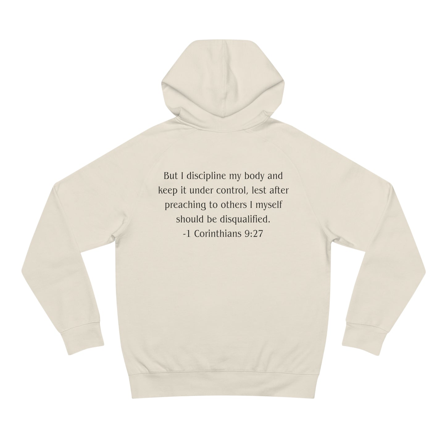 1 Corinthians 9:27 Heavyweight Hoodie