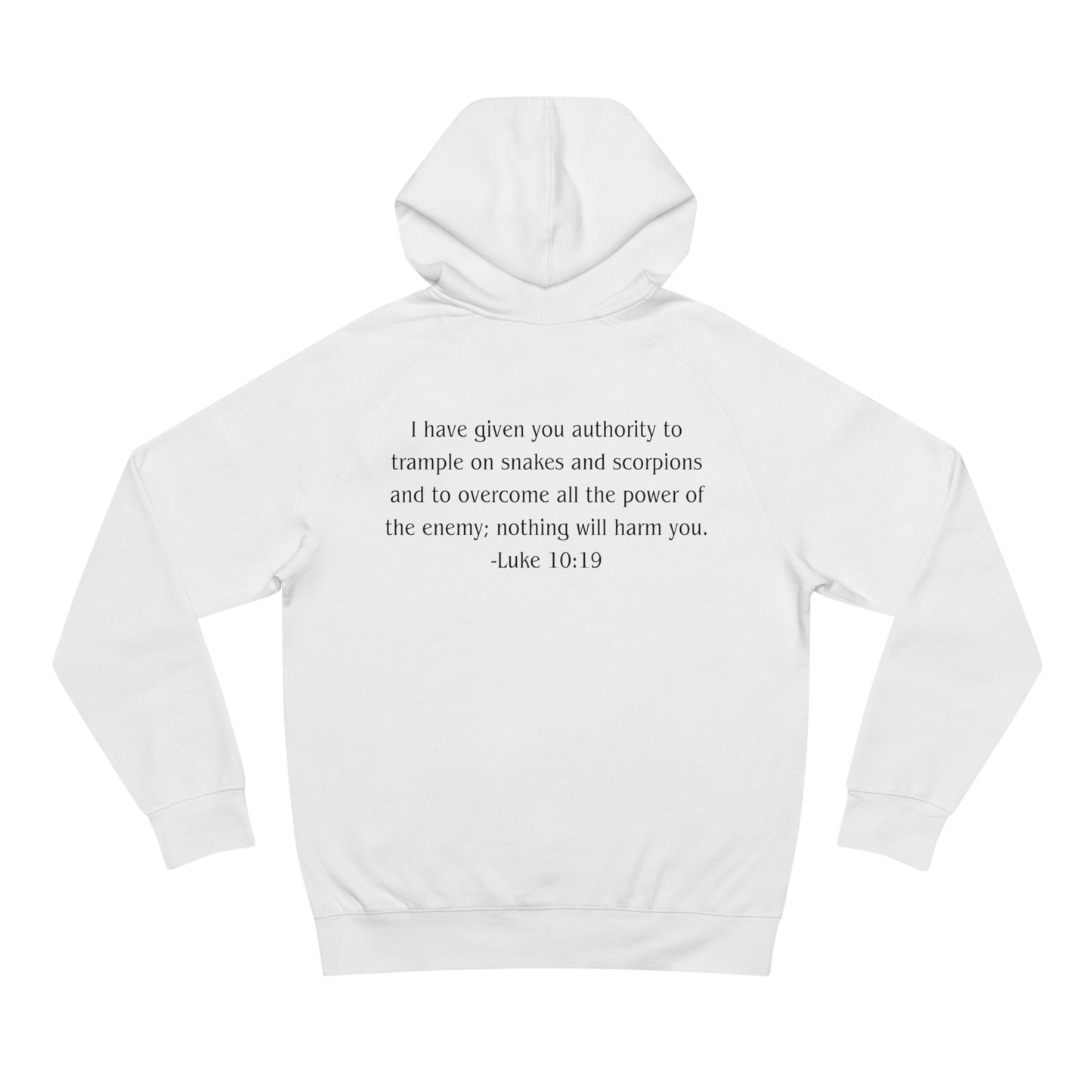 Luke 10:19 Heavyweight Hoodie