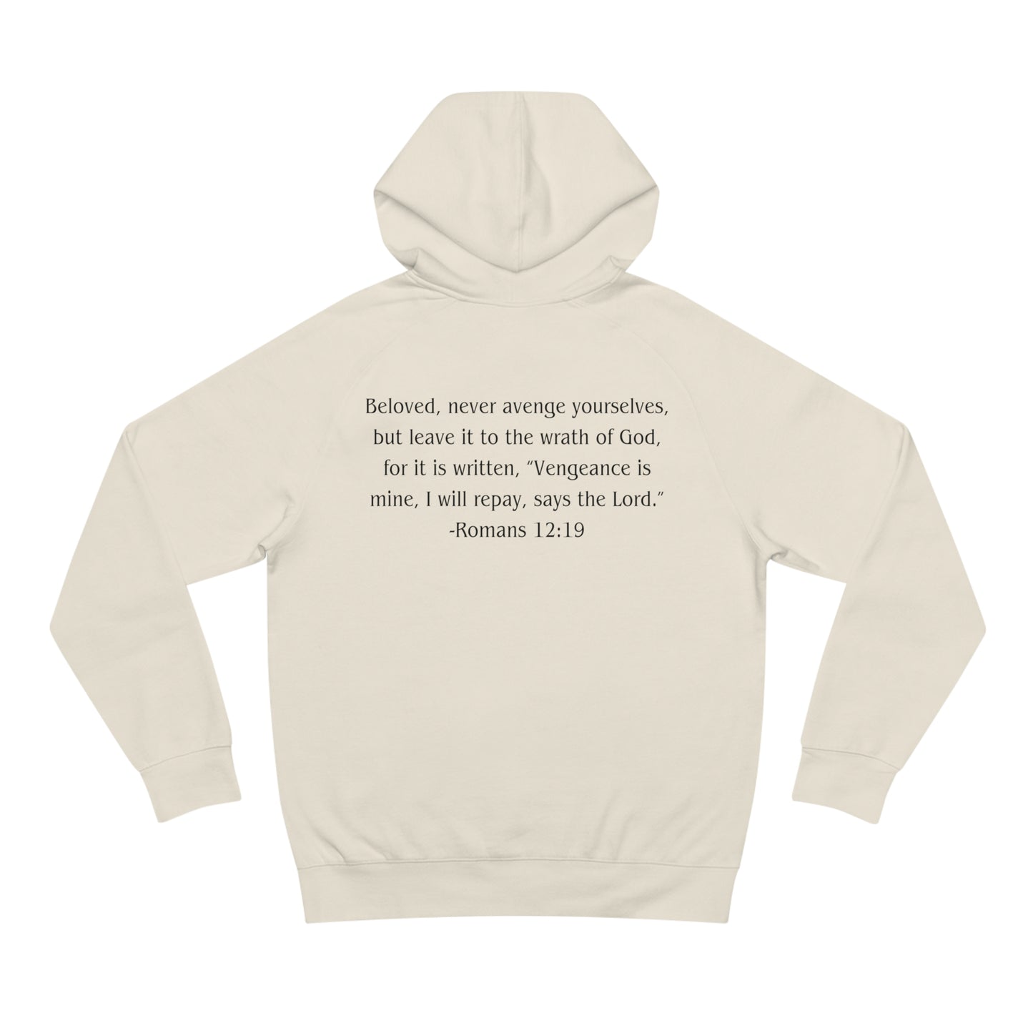 Romans 12:19 Heavyweight Hoodie