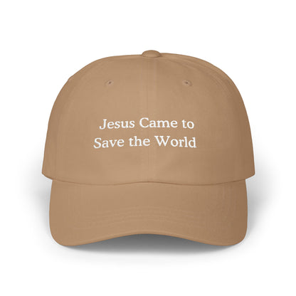 Jesus Came to Save the World hat
