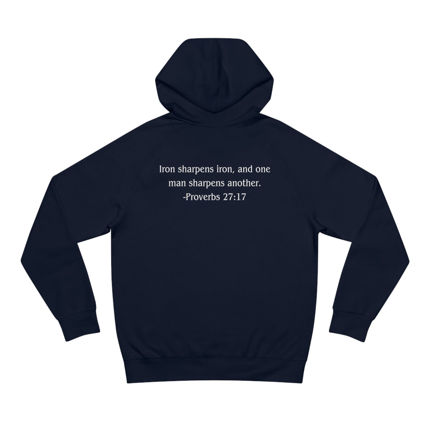 Proverbs 27:17 Heavyweight Hoodie