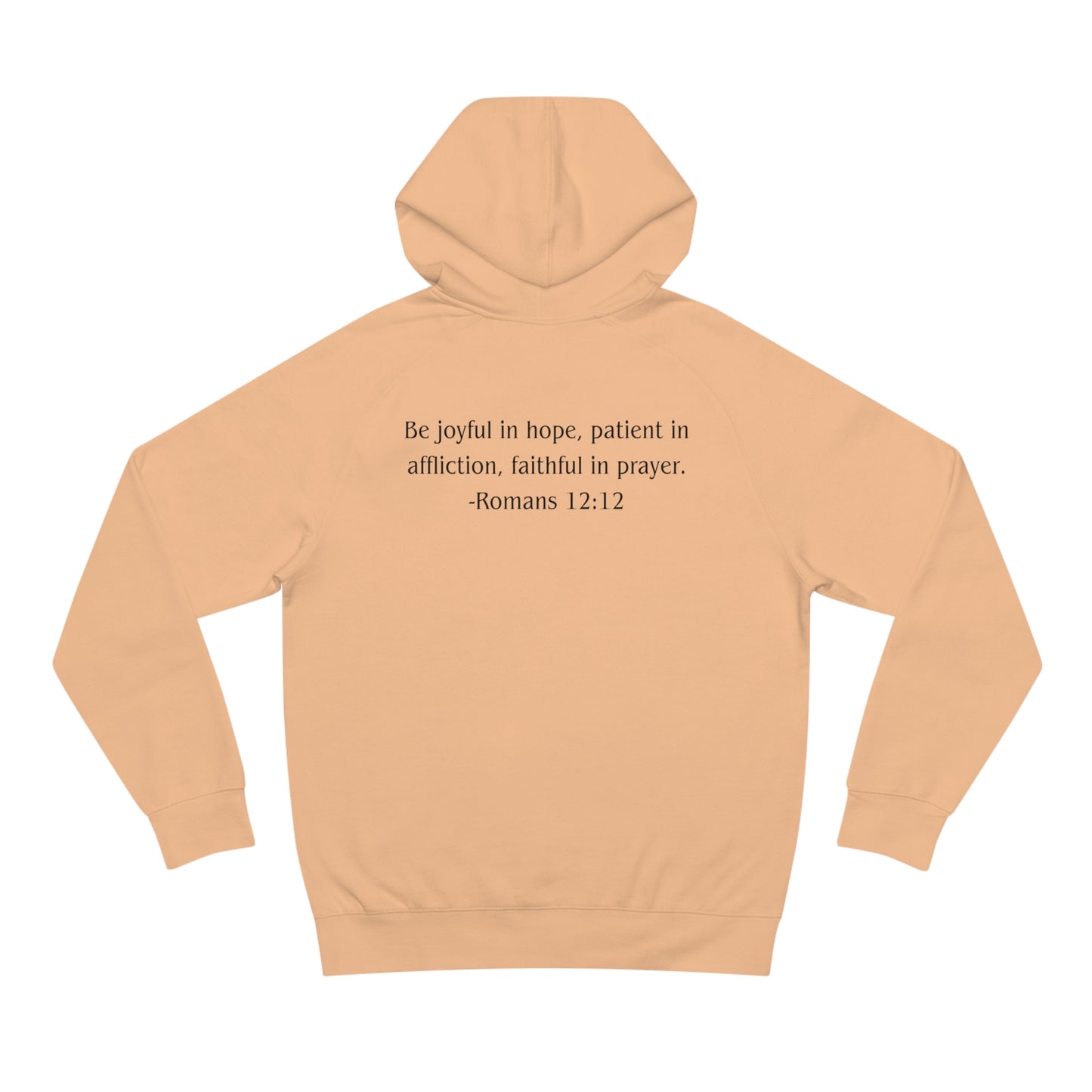 Romans 12:12 Heavyweight Hoodie