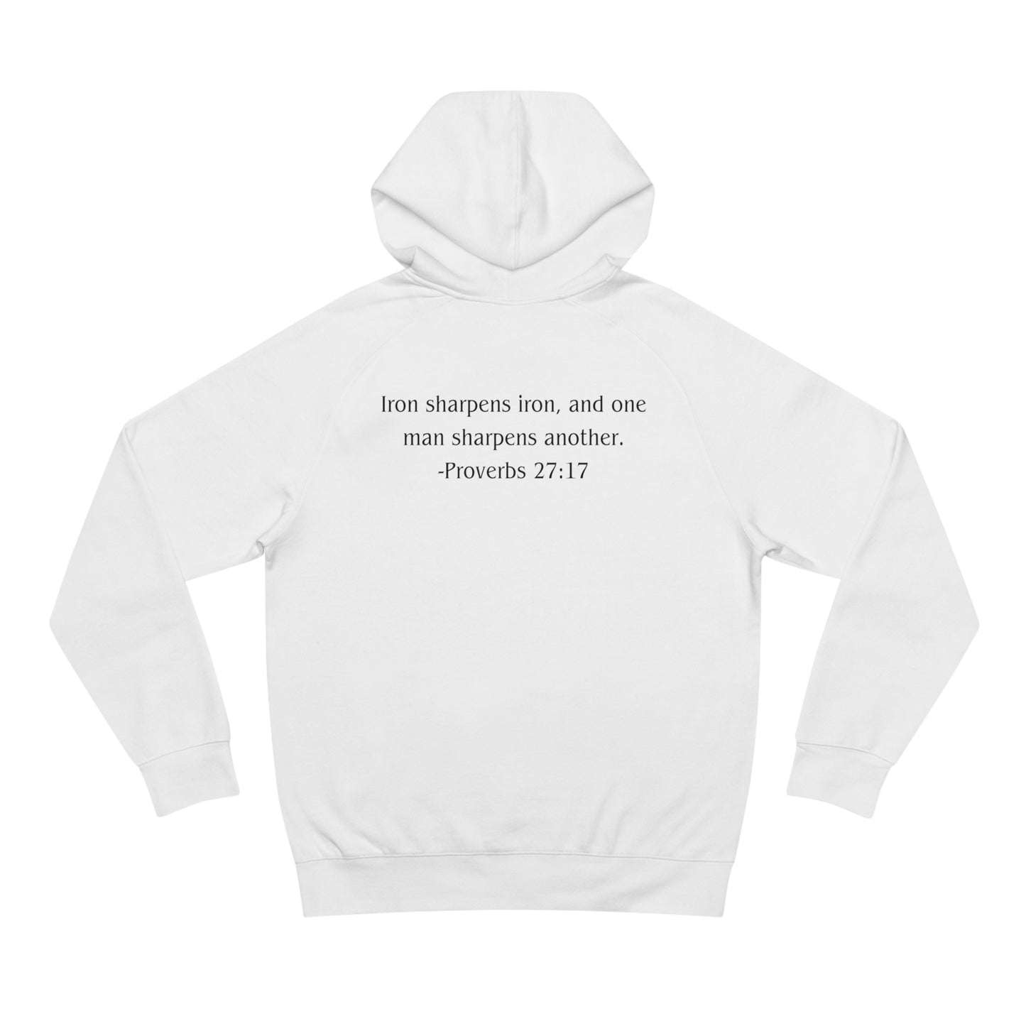 Proverbs 27:17 Heavyweight Hoodie