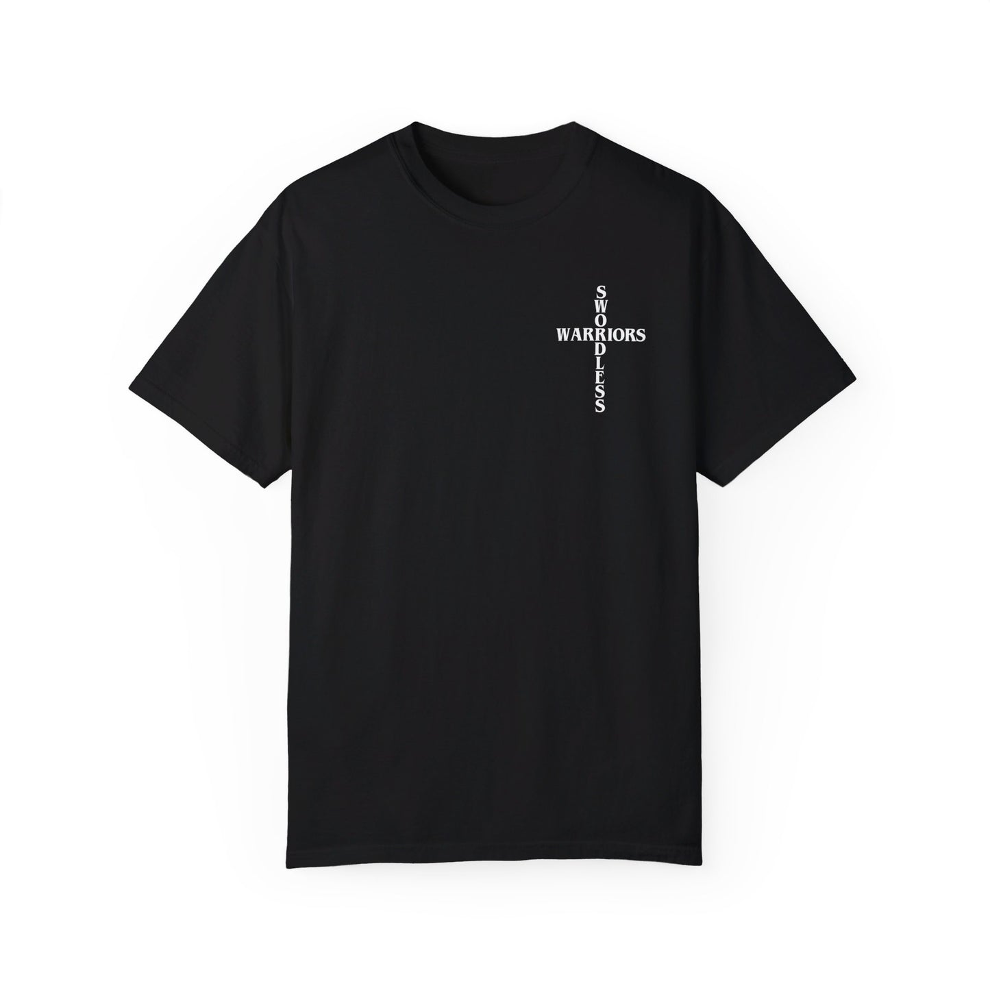 1 Peter 5:6 White text T-shirt