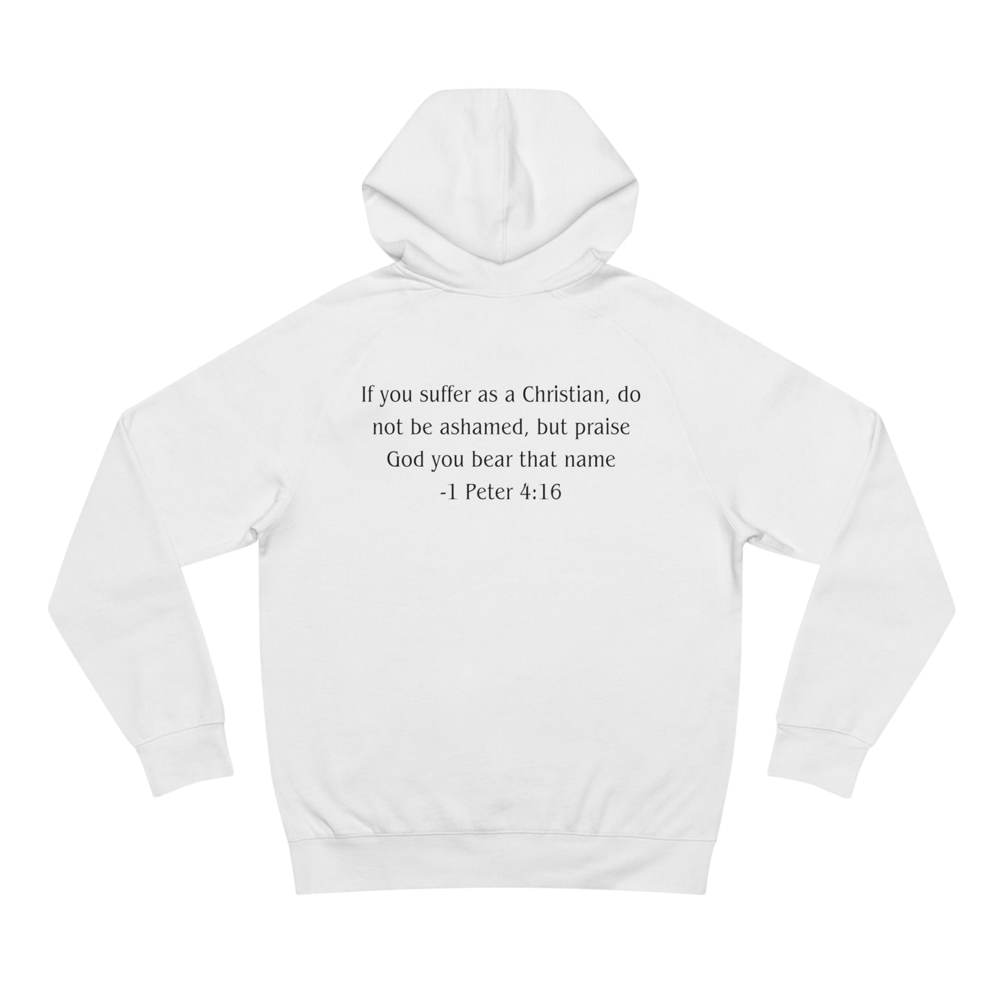 1 Peter 4:16 Heavyweight Hoodie