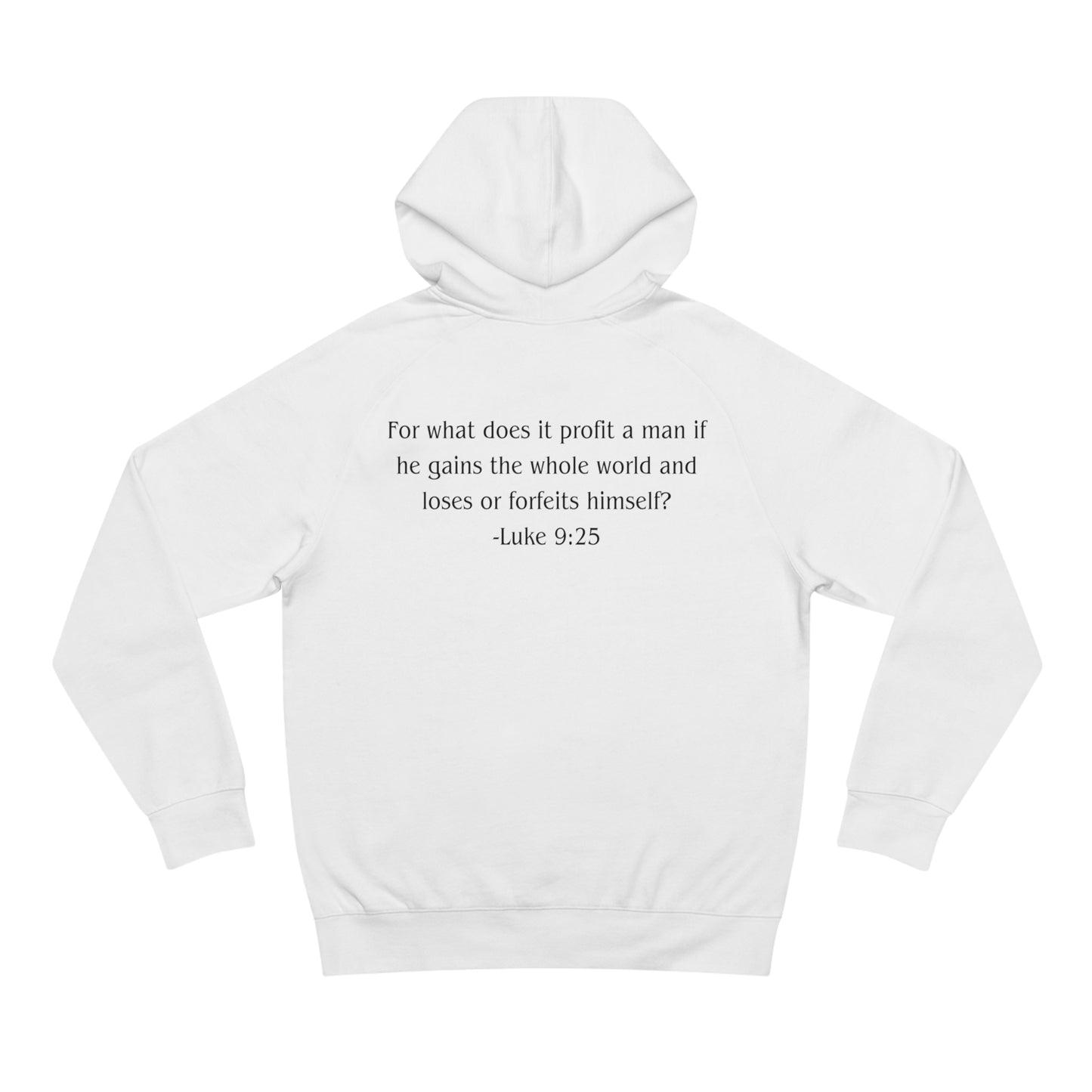 Luke 9:25 Heavyweight Hoodie