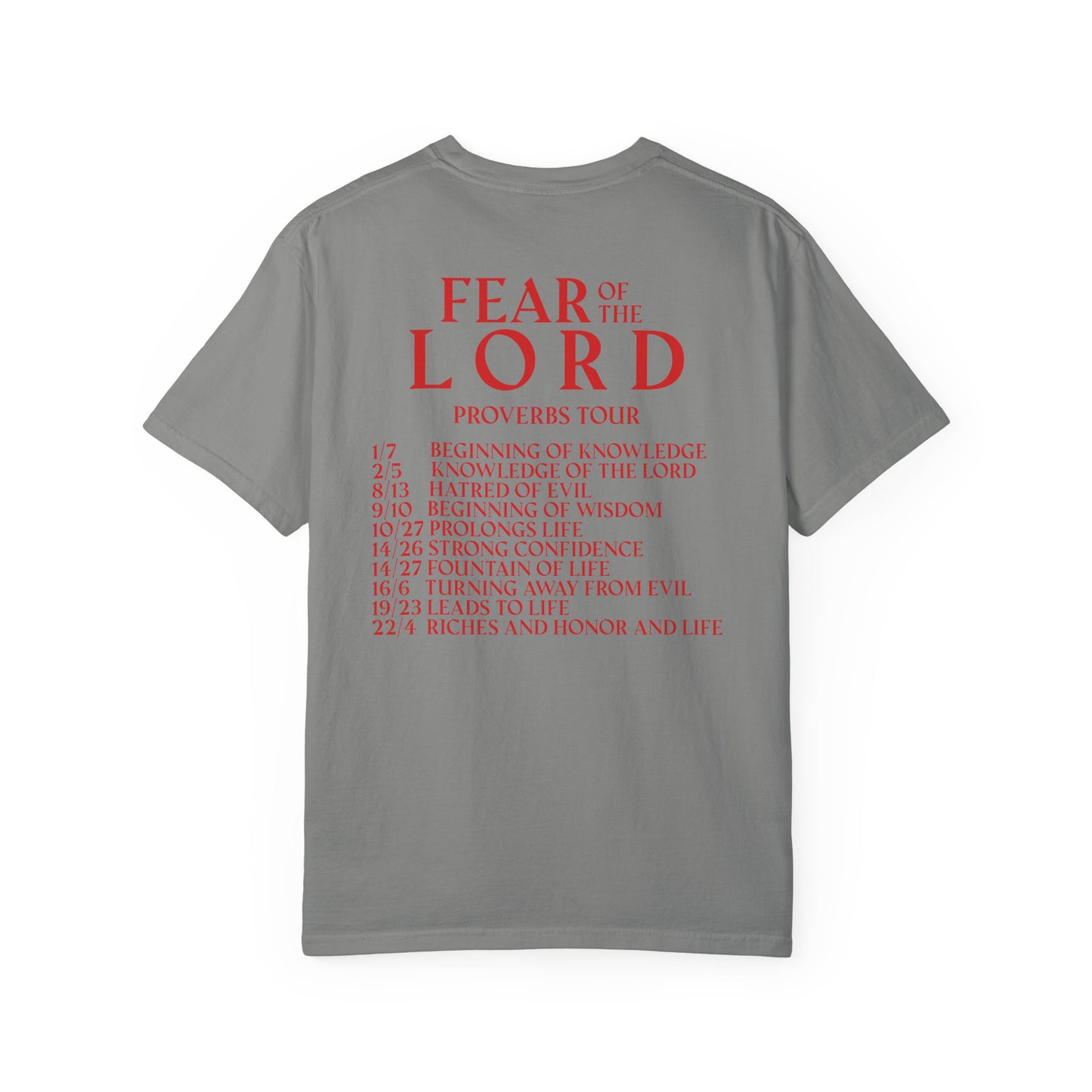 Fear of the Lord Tour T-shirt